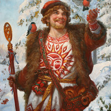 Схема вышивки «ярило»