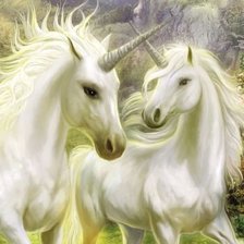 Схема вышивки «UNICORNIOS»