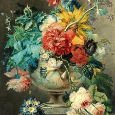 Схема вышивки «Букет.»