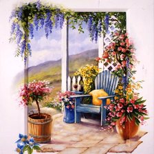 Схема вышивки «terasa 1»