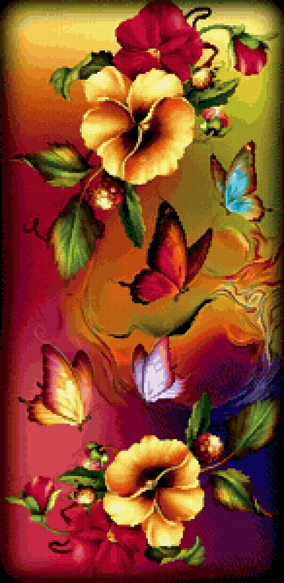 бабочки - предпросмотр