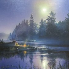 Тихая ночь. Виктор Юшкевич