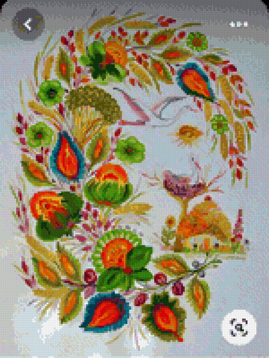 Петриковская роспись - этно - предпросмотр