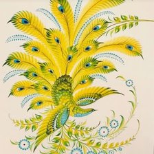 Схема вышивки «Петриковская роспись»