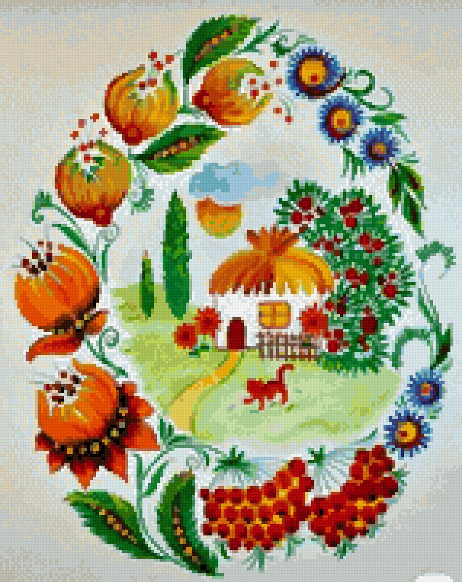 Петриковская роспись - этно - предпросмотр