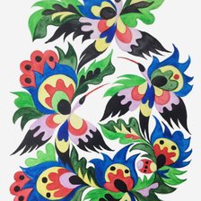 Схема вышивки «Самчиковская роспись»