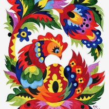 Схема вышивки «Самчиковская роспись»