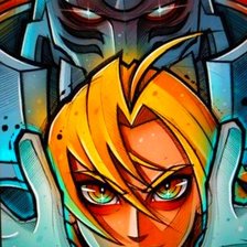 Схема вышивки «стальной алхимик»