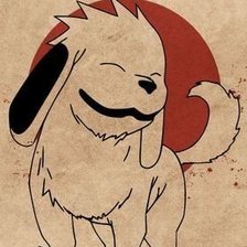 Схема вышивки «акамару»