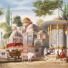 Схема вышивки «Древний Стамбул»