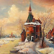 Схема вышивки «paisajes»