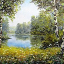 Схема вышивки «Лето»