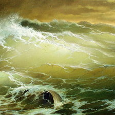 Схема вышивки «Океан»