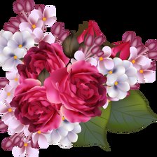 Схема вышивки «Букет»