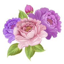 Схема вышивки «Расцвели»