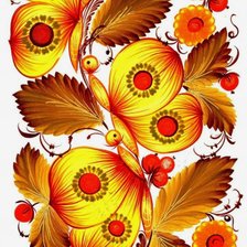 Схема вышивки «Петриковская роспись»