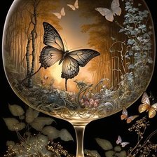 Схема вышивки «Бокал3»