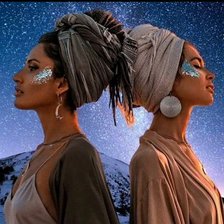 Схема вышивки «Звёзды тишины»