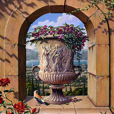 Схема вышивки «Вазон»