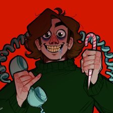 Схема вышивки «Билли Ленц (Черное Рождество)»