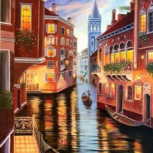 Схема вышивки «Италия»