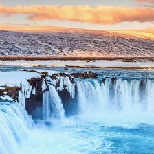 Схема вышивки «Водопад»