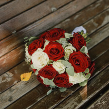 Схема вышивки «Свадебный букет»