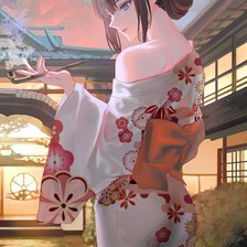 Схема вышивки «Аниме»