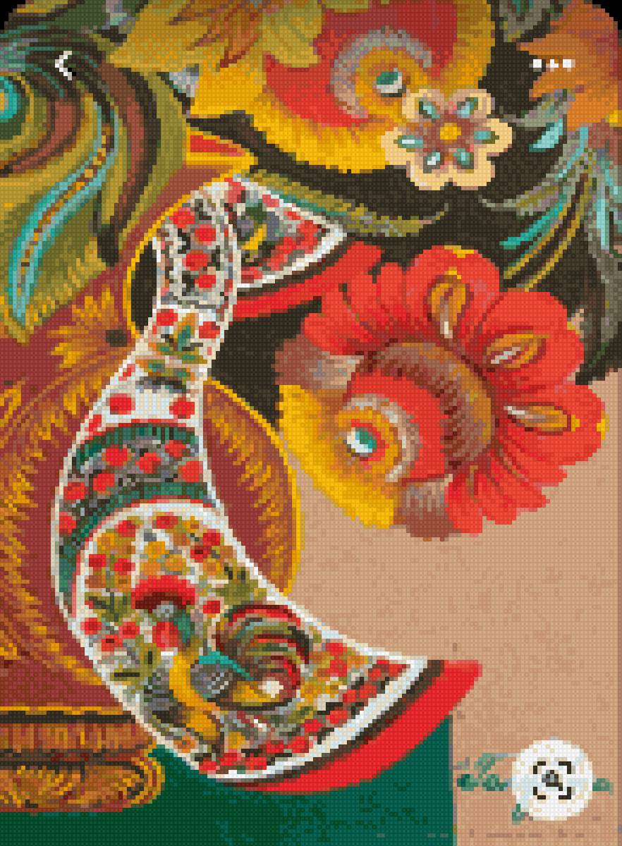 Петриковская роспись - этно - предпросмотр