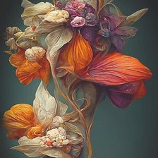 Схема вышивки «Flori»