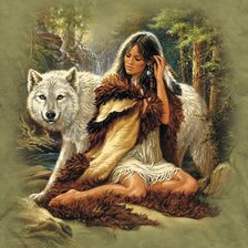 Схема вышивки «Мы с тобой одной крови»