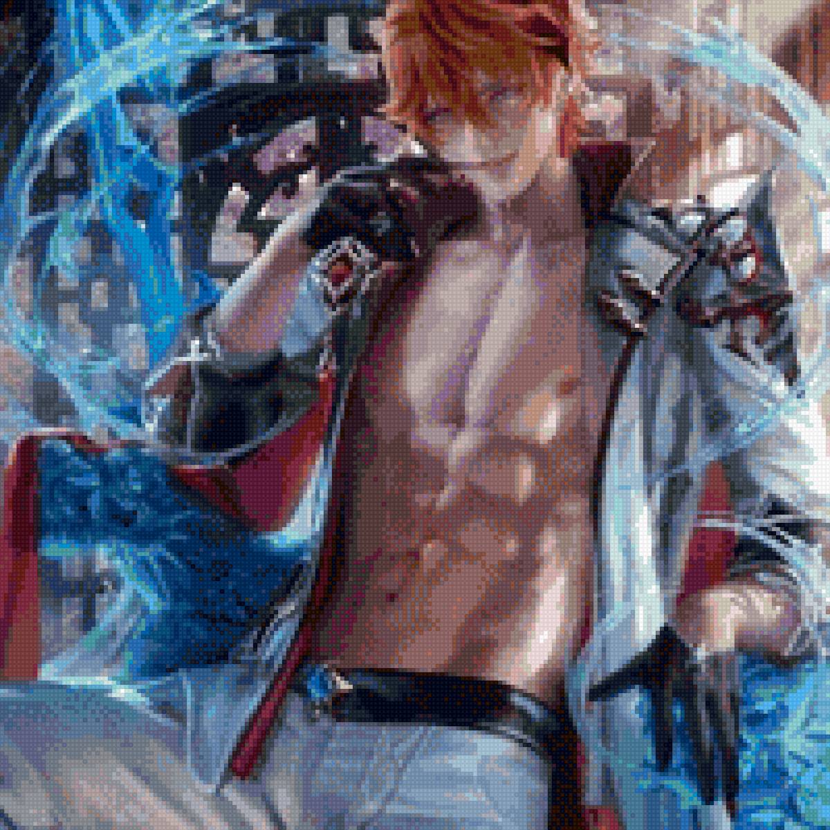 Чайлд_Гидро - геншин импакт - предпросмотр