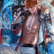 Схема вышивки «Чайлд_Гидро»