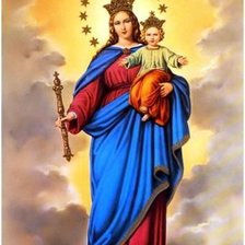 Схема вышивки «Đức Mẹ sao biển»