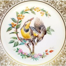 Схема вышивки «Птицы»