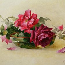 Схема вышивки «Trandafiri»