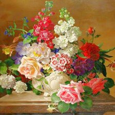 Схема вышивки «Flori»