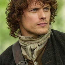 Схема вышивки «Sam Heughan (Jamie Fraser)»