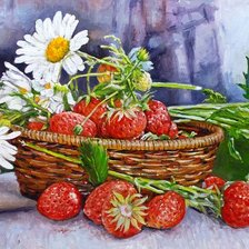 Схема вышивки «Цветочно-ягодное лето»