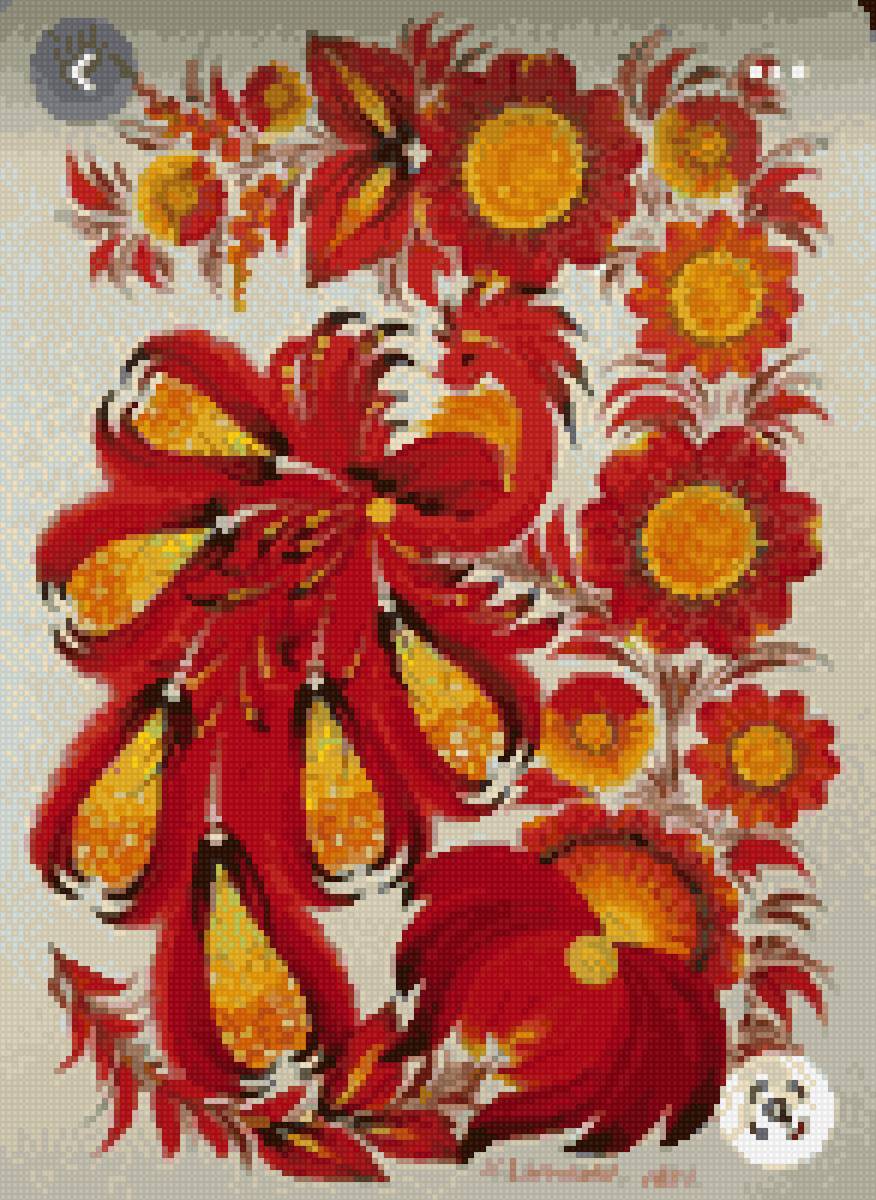 Петриковская роспись - этно - предпросмотр