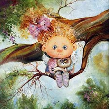 Схема вышивки «Феечка»