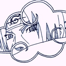 Схема вышивки «итачи»