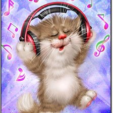 Схема вышивки «Кот»