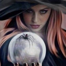 Схема вышивки «Bruja»