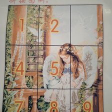 Схема вышивки «Ангел»