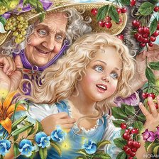 Схема вышивки «Снежная Королева»