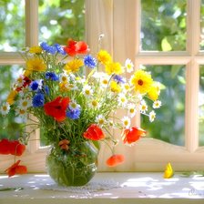 Схема вышивки «маргаритки»