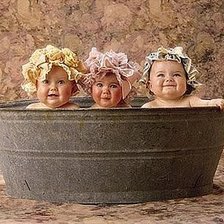 Схема вышивки «HORA DEL BAÑO»