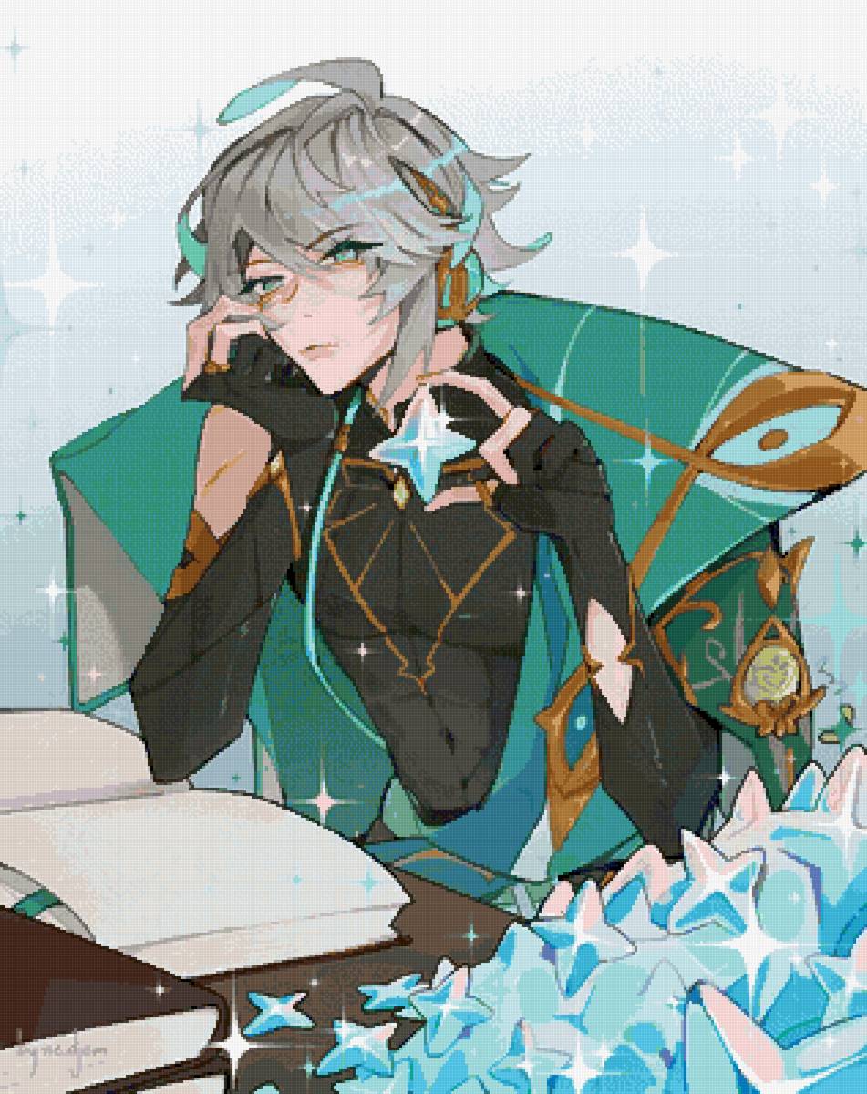 Аль-Хайтам - геншин, genshin impact, хайтам - предпросмотр