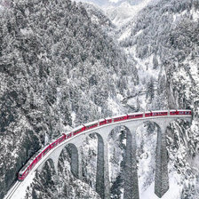 Схема вышивки «Зима»